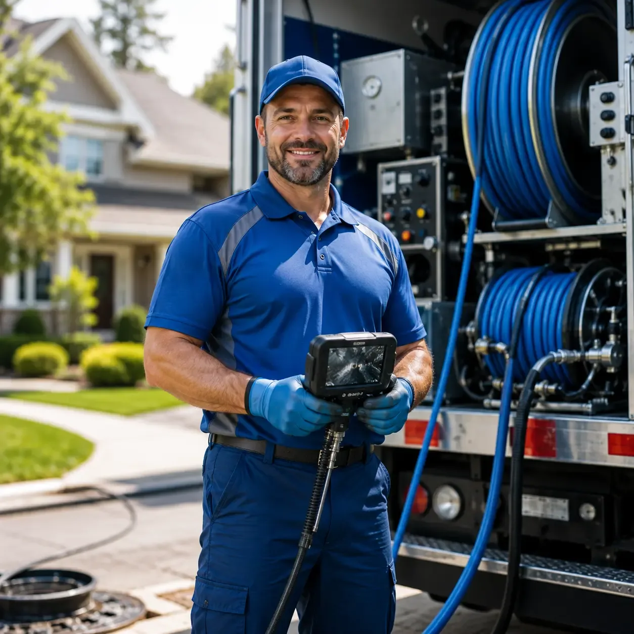 Local outdoor drain cleaning specialists in Connellsville, PA